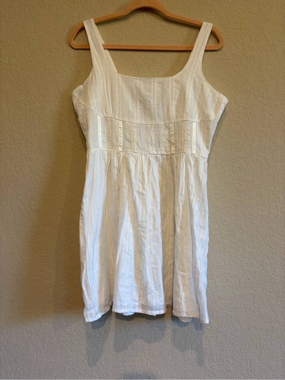 NWT Princess Polly White Sleeveless Mini Dress